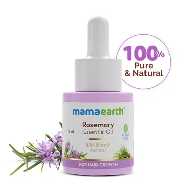 Mamaearth Rosemary Essential Oil for Hair Growth - 15 ml