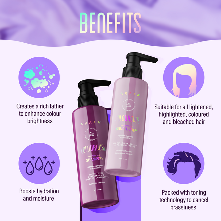 Color Cure Arata Color Cure Purple Tone Enhancing Duo – Veeha Beauty