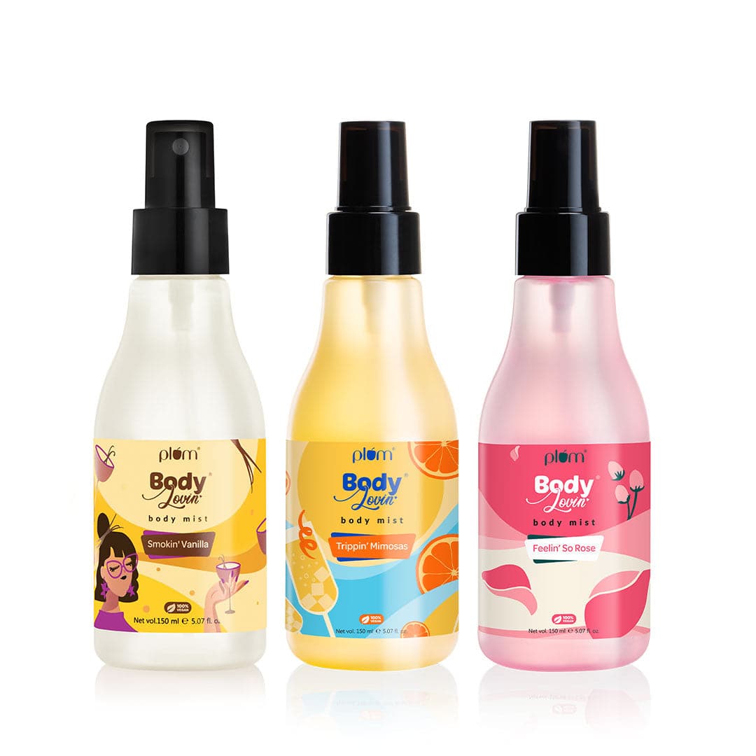 Plum BodyLovin' Sweet-Floral-Citrus Body Mist Trio – Veeha Beauty