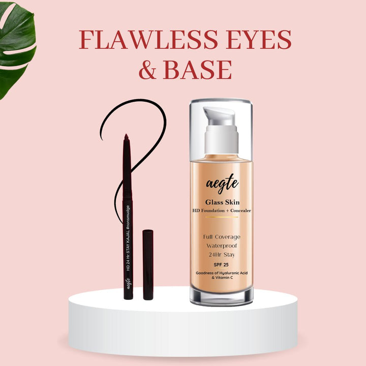 Aegte Flawless Eyes and Base – Veeha Beauty - Main Image