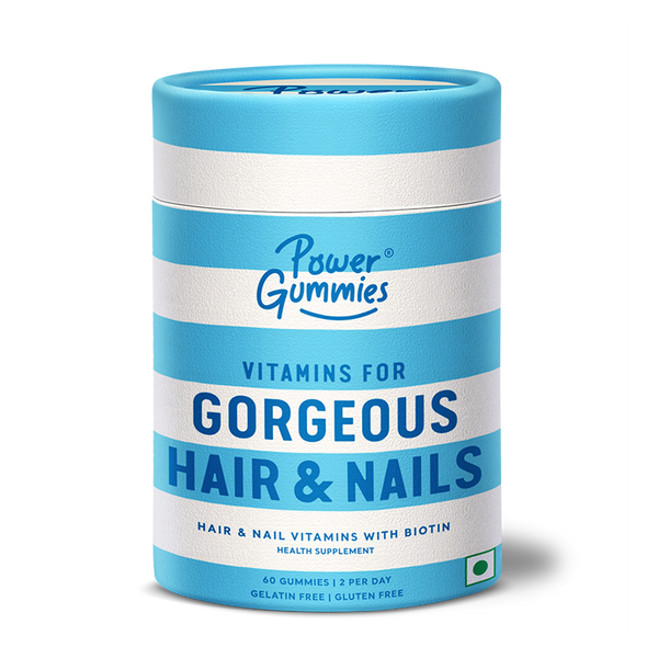 Power Gummies Hair & Nails Vitamin Gummies - 60 Gummies