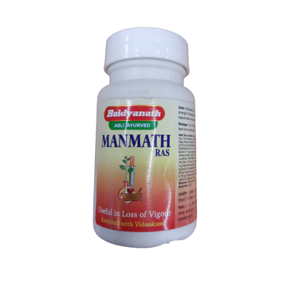 Baidyanath Manmatha Ras - 40 Tab – Veeha Beauty