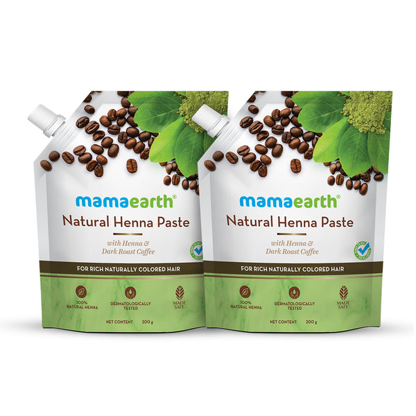 Mamaearth Henna Paste-200g (Pack of 2)