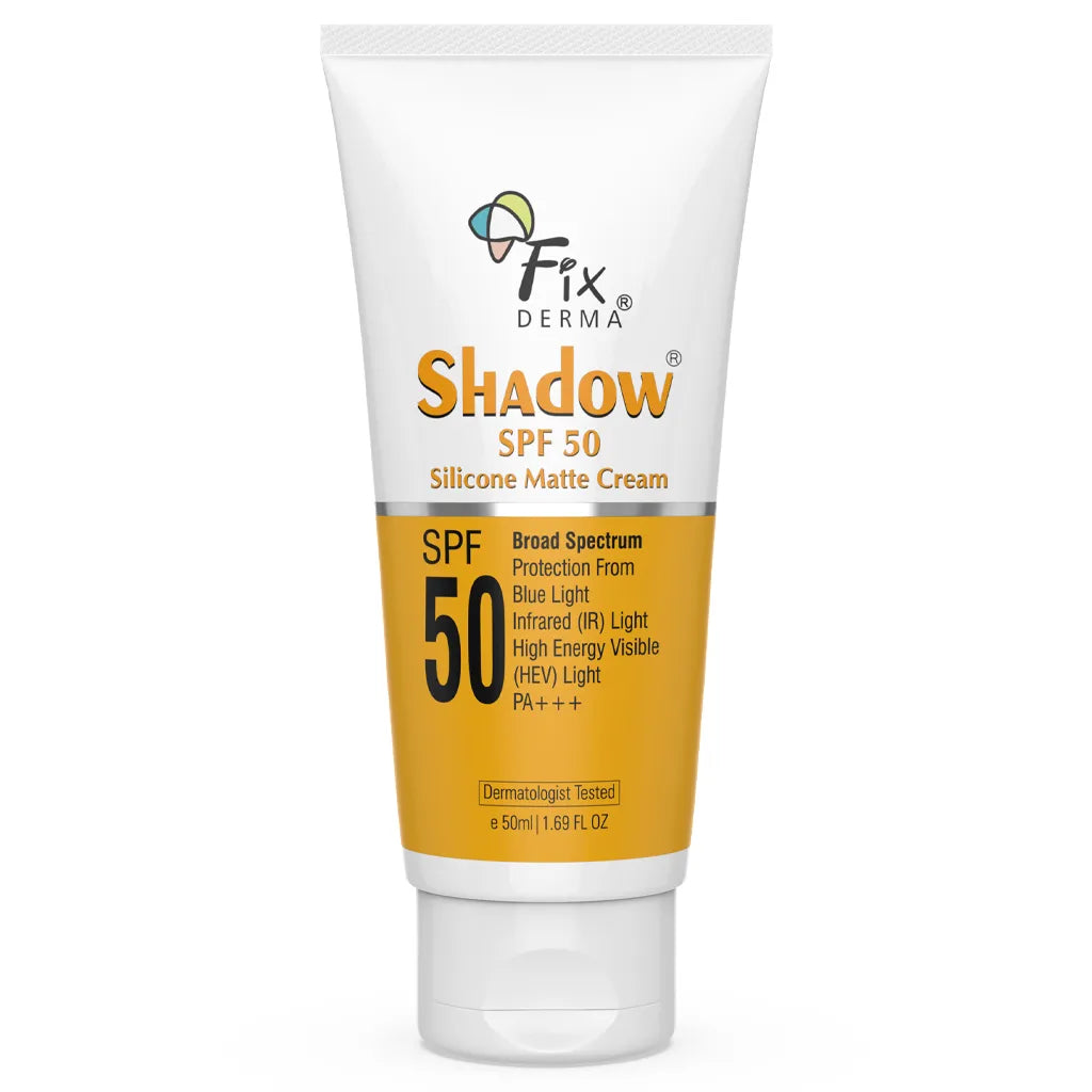 Fixderma Shadow Sunscreen Silicone Matte Cream SPF 50 – Veeha Beauty