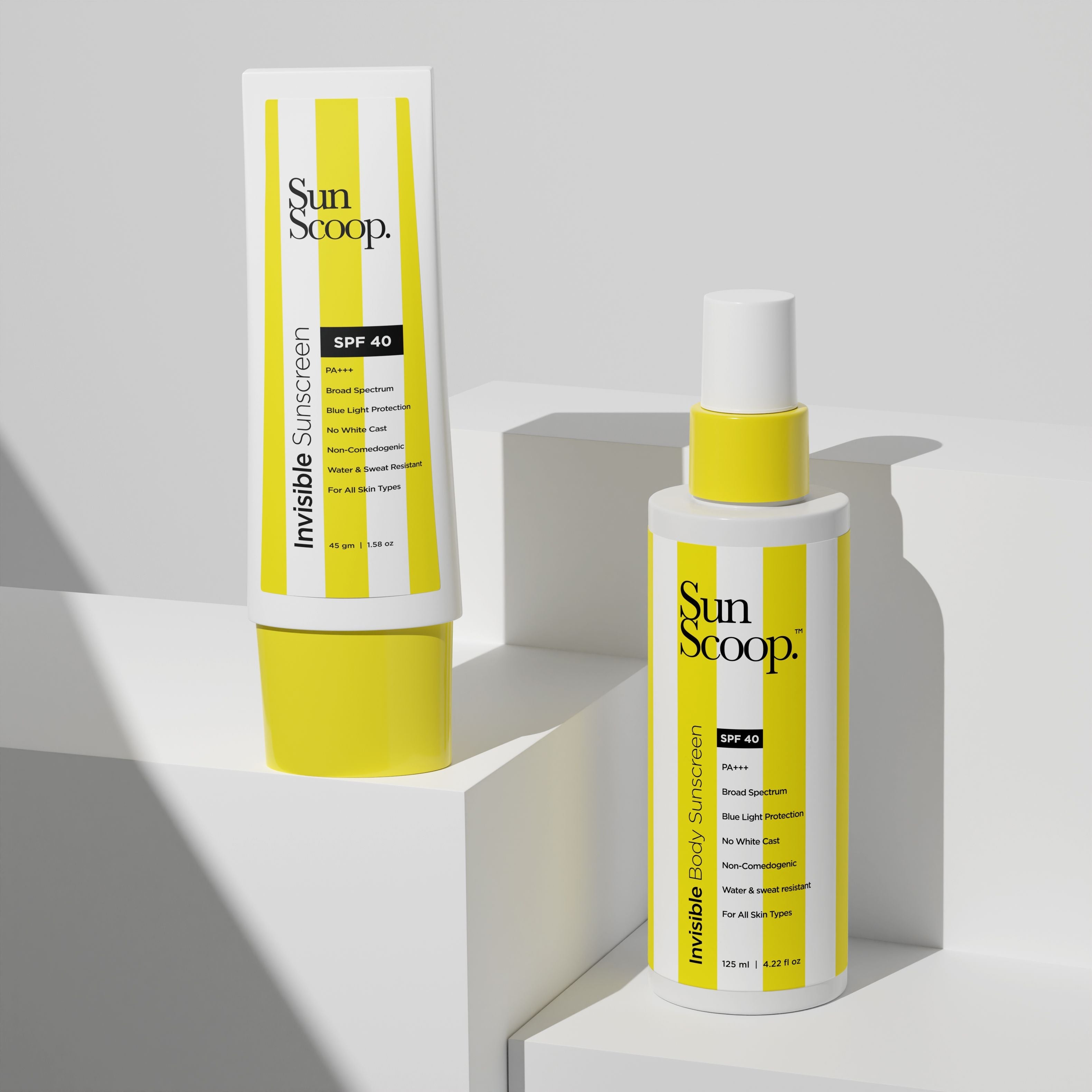 SunScoop Invisible Body + Face Sunscreen – Veeha Beauty